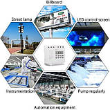 Програмований таймер — Таймер 380В TM-613, Реле часу для трифазного двигуна, фото 3