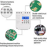 Програмований таймер — Таймер 380В TM-613, Реле часу для трифазного двигуна, фото 4