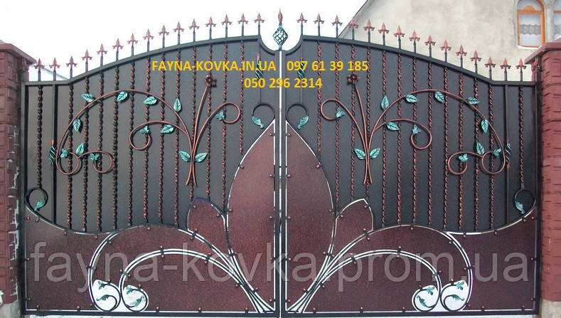 Ковані ворота 485
