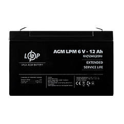 Акумулятор AGM LPM 6V - 12 Ah