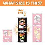 Чіпси Pringles HOT Mexican Chilli Lime Flavour 160г, фото 6