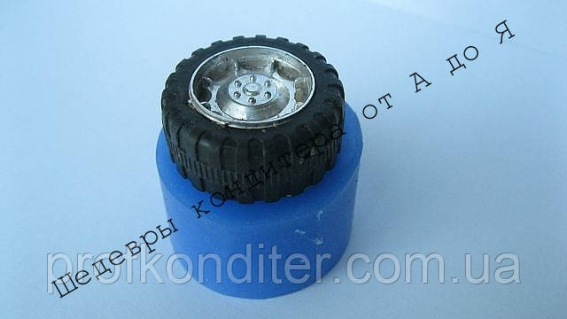 Силіконовий молд Колесо Маленьке №3, фото 1