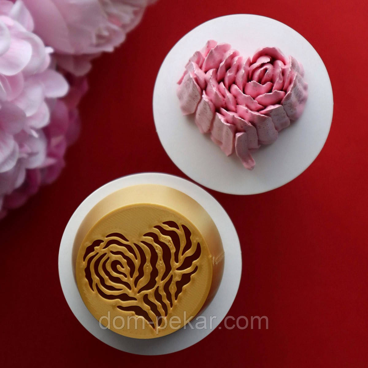 50-73 Насадка Серце Авторська кондитерська гігант 5 см (3D)