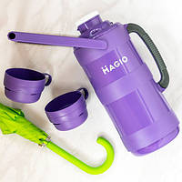 Хороший термос для mag-8722a9x чая Magio MG-1053, Самый хороший термос Вакуумный термокружка ZW-24 Фиолетовый Товар Хороший термос