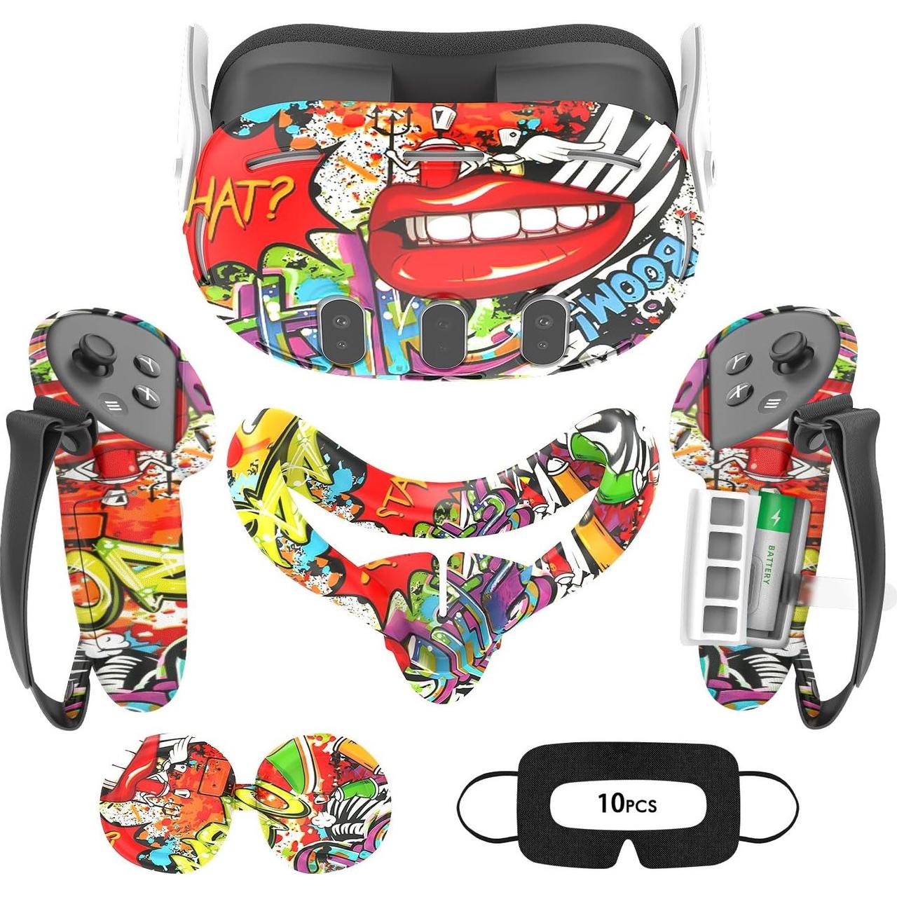 Набір аксесуарів COLOHAS 7-in-1 VR для Meta Quest 3 Battery versionE Set [154657], фото 1