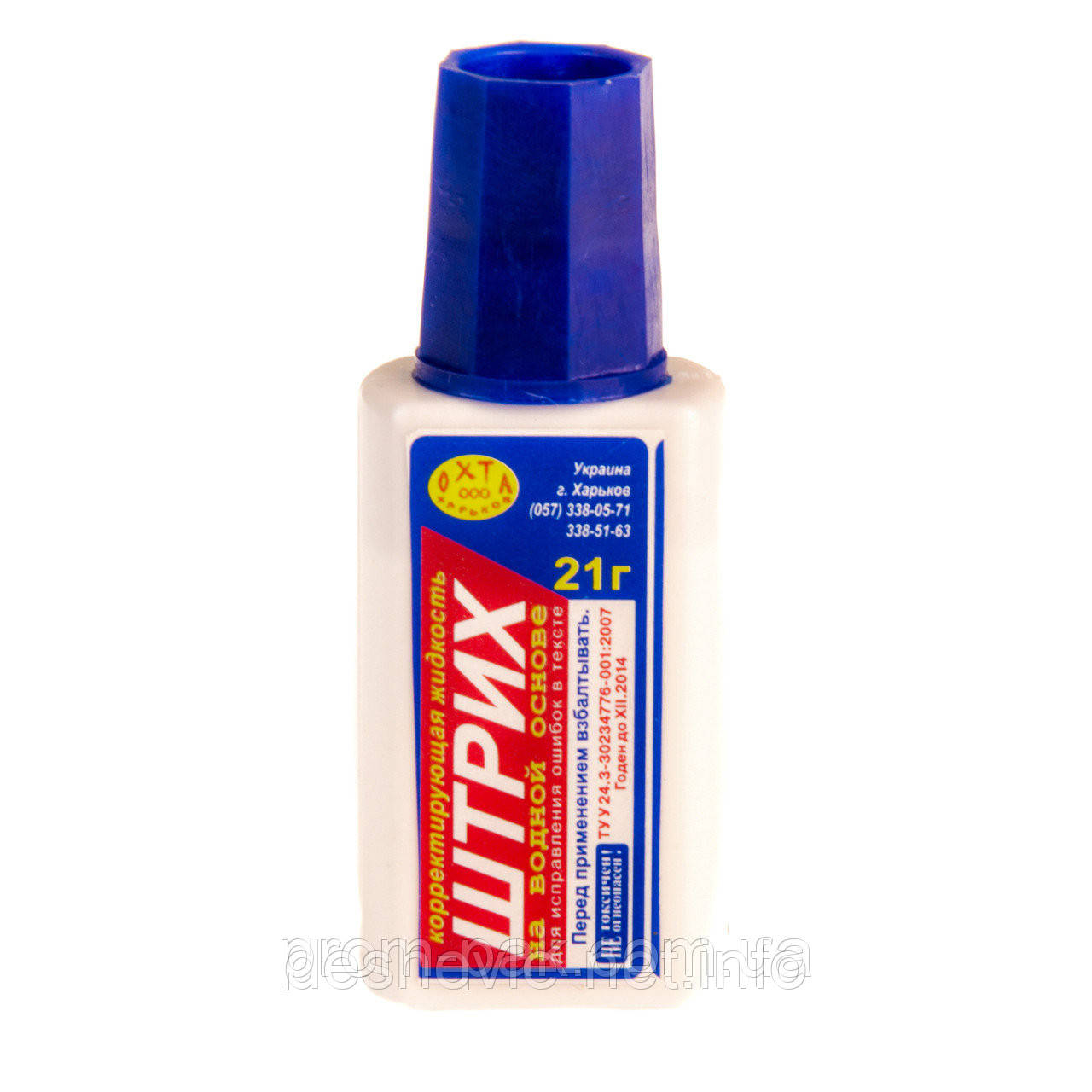 Коригуюча рідина на водній основі 21 гр. "Охта" Штрих МОЖЛИВИЙ ШЛЮБ