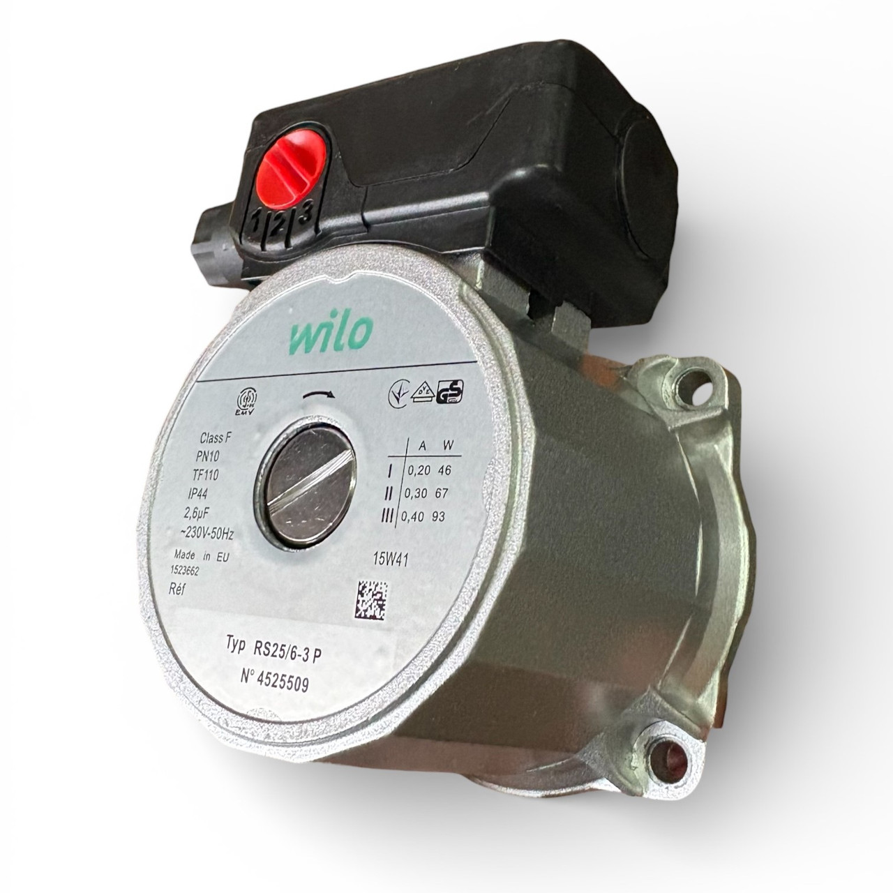 Аналог Wilo Star-RS 25/6-3P для котла (крильчатка 30 мм) голова, фото 1