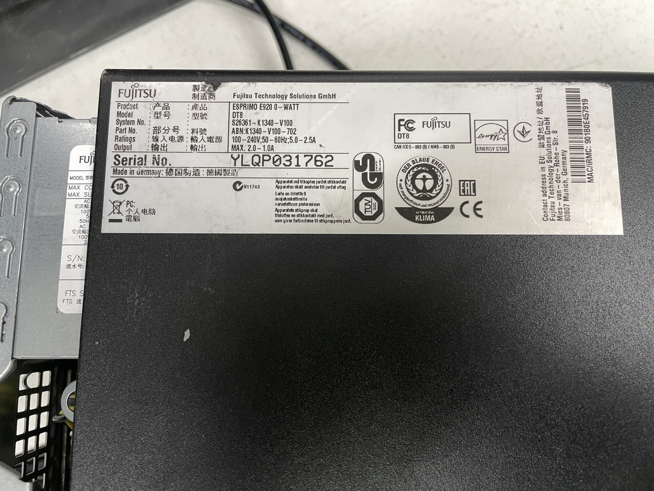 Комп'ютер Fujitsu Esprimo E920 процесор 4-ядерний Core i5-4590, фото 1