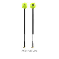 Антени Foxeer Lollipop 4 Plus 5.1GHz 2.6dBi, роз'єм MMCX90, довжина 165 мм, набір 2 штуки RHCP