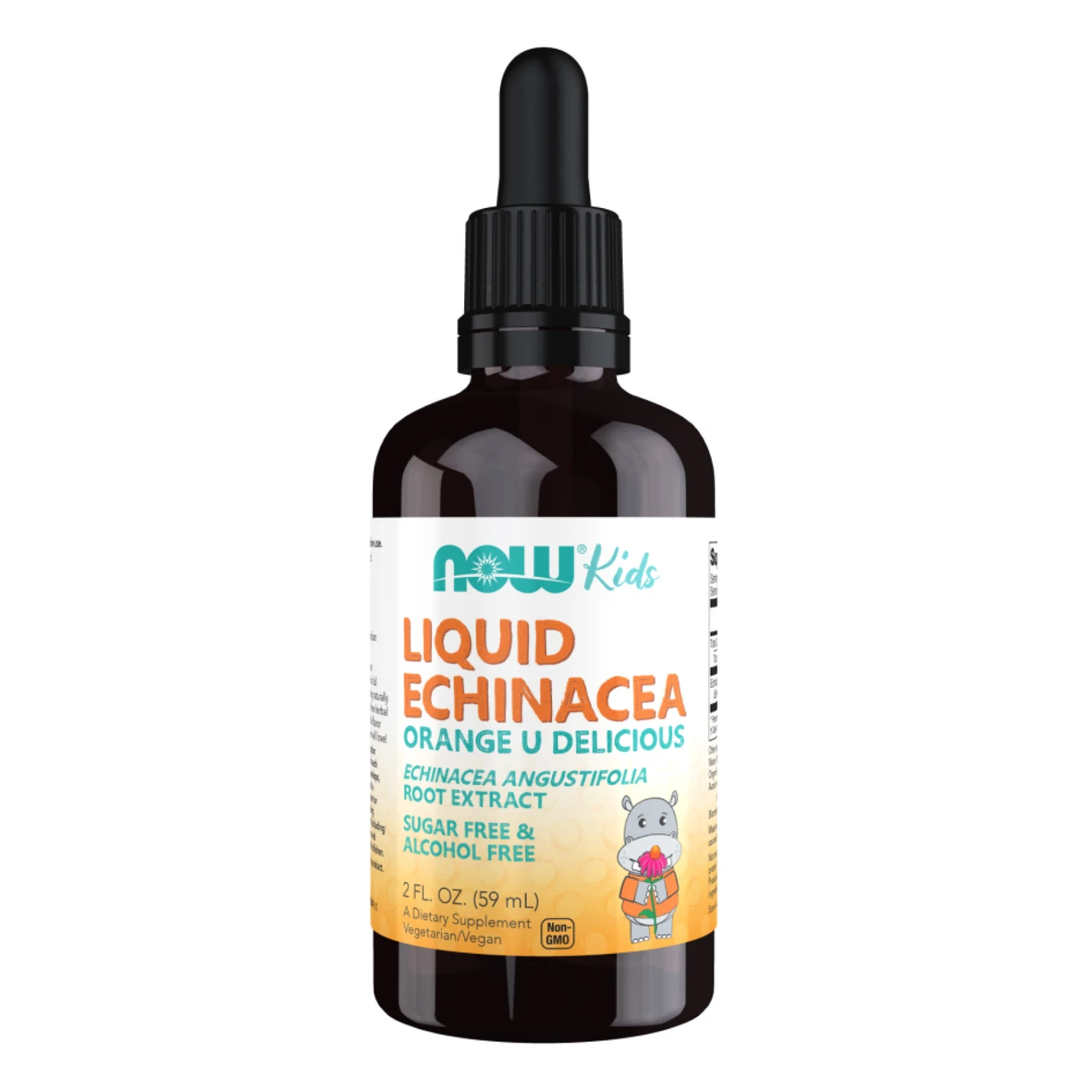 Ехінацея Now Foods Echinacea Liquid for Kids - 59 ml (Orange), фото 1