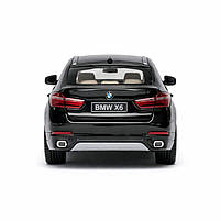 Іграшкова машинка Автопром BMW X6 1:32, 14 см, чорна — металева модель зі світлом, звуком та інерційним ходом, арт. 68311-2, фото 3