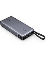 Ugreen nexode 25000 mAh 165W Зовнішній акумулятор павербанк зі швидким заряджанням і вбудованими кабелями USB-C