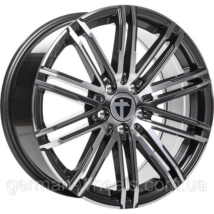 Диски від Tomason ( Томасон) модель TN18 колір Gunmetal Polisched параметри 8.5J X18 PCD 5*120 ET50