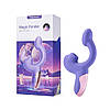 Смарт-вібратор Magic Motion Ponder Purple, подвійна стимуляція, віброяйцо + язичок для клітора, фото 6