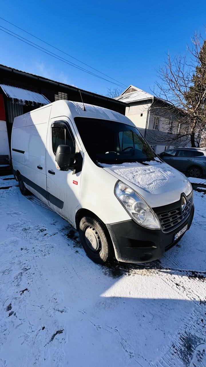 Вітровики для Renault Master 2010+ (на скотче) (HIC) REN33, фото 1