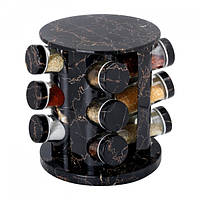 Набір для спецій Empire EM-3184 17 предметів чорний corvette