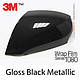 3M 1080 Gloss Black Metallic G212, фото 2