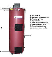 ТВЕРДОТОПЛИВНЫЙ КОТЕЛ ДЛИТЕЛЬНОГО ГОРЕНИЯ ОТ УКРАИНСКОГО ПРОИЗВОДИТЕЛЯ