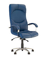 Офисное компьютерное кресло руководителя Гермес Germes steel Anyfix AL68 Новый стиль