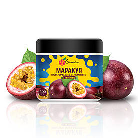 Пюре маракуя (з кісточкою) заморожене 500 г, YaGurman