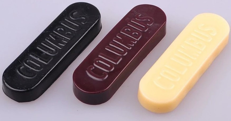 Віск для полірування, герметизації, вирівнювання торця шкіри Columbus Edge Top Wax 25 г – обробка уреза, фініш шкіряних виробів, фото 1