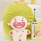 М’яка лялька Стрілець знак зодіаку із зеленим волоссям 10 см оригінальний подарунок для дітей, фото 2