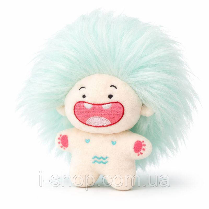 Лялька Водолій м'яка іграшка міні лялька для дітей і подарунка знак зодіаку 10 см оригінальний сувенір, фото 1