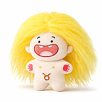 М'яка іграшка Лялька Телець 10см знак зодіаку телець оригінальний подарунок для тельця дітям і дорослим