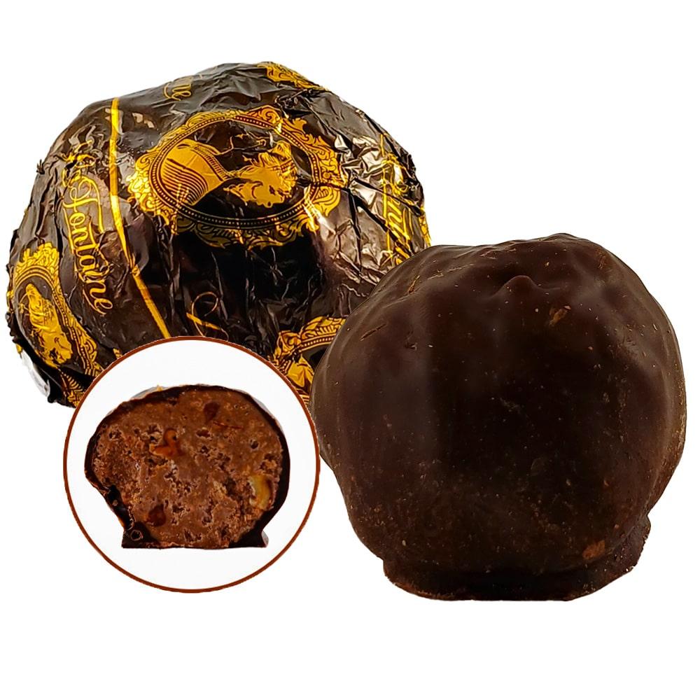 Цукерки La Fontaine Dark Пекановий Хруст в чорному шоколаді (Греція) 500 г