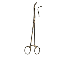 З-4 Затискач для ниркової ніжки вигнутий за радіусом No 1 малий 230 мм