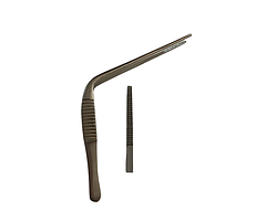 П-24 Пінцет вушний горизонтально-вигнутий 105х1,5мм