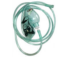 TW 8344 Киснева маска «МЕДИКА» для дорослих у комплекті з кисневою трубкою.