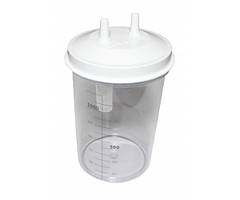 ВР-1 Банка до відсмоктування в комплекті з кришкою "МЕДИКА"