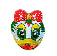 Маска для дітей на свято Качечка Дейзі дак набір 12 шт.