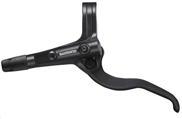 

Гальмівна ручка Shimano BL-MT401 ліва для дискових гідравлічних гальм чорний