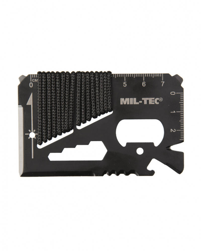 

Мультитул карта Mil-tec с паракордом 12 в 1
