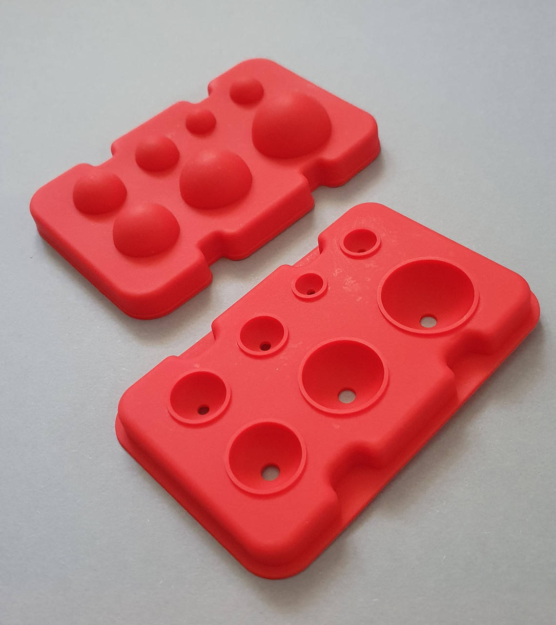 

Форма силиконовая полусферы микс