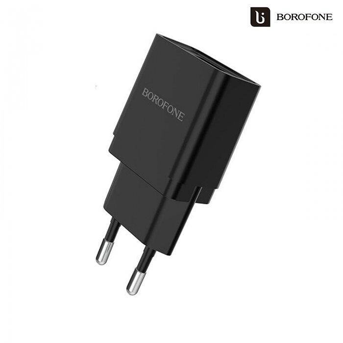 

СЗУ / USB зарядка - блок питания Borofone BA19A, Черный