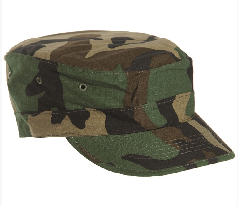 

Кепка мужская армейская US BDUUS BDU WOODLAND хлопок 100% рип-cтоп Tessar Германия
