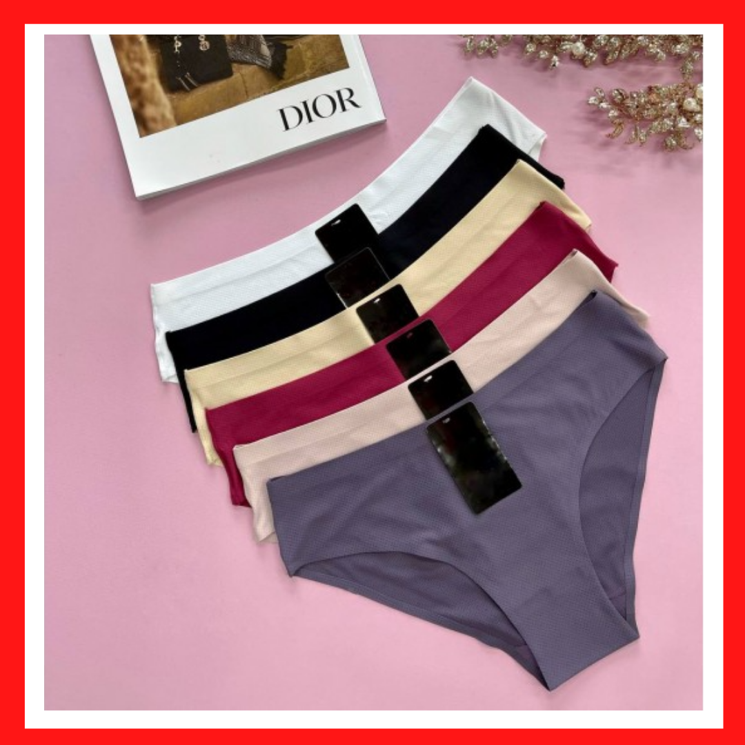 

Трусики женские бесшовные перфорированые слипы 48, Кофе