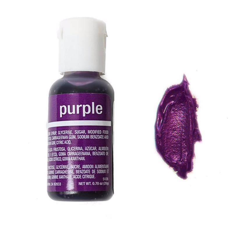 

Гелевый краситель Chefmaster Пурпурный PURPLE 20г