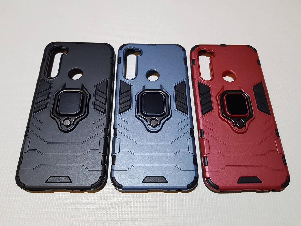 

Противоударный чехол Iron Ring для Xiaomi Redmi Note 8T, Разные цвета