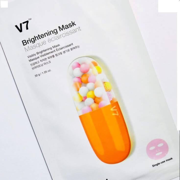 

Осветляющая маска с витаминным комплексом Dr. Jart+ V7 Brightening Mask, 30 г