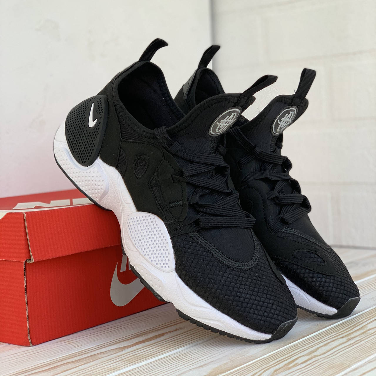 

N1ke Huarache черные найк хуараче кроссовки мужские, Черный