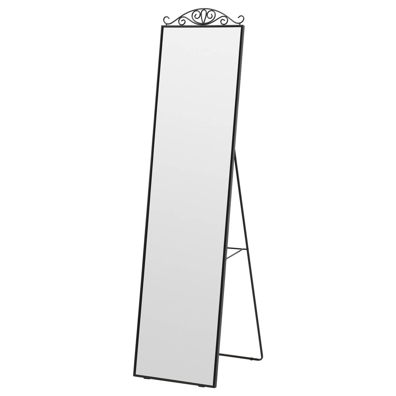 

Зеркало напольное IKEA KARMSUND черное, 40x167 см 402.949.82, Черный