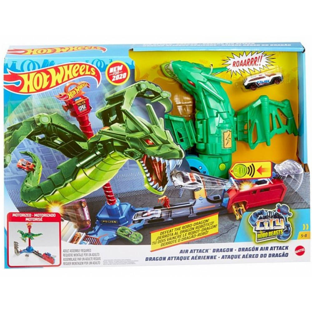 

Hot Wheels Игровой набор Hot Wheels Воздушная атака дракона Air Attack Dragon