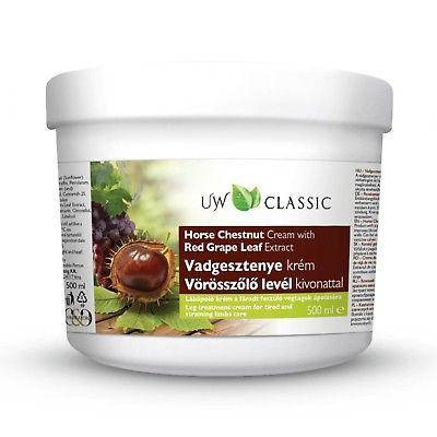 

Крем для ног UW Classic( Конский каштан с экстрактом листьев красного винограда) 500 мл