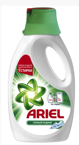 

Гель для стирки Ariel Mountain Spring, 28 стирок (1540мл.) 8001841760759