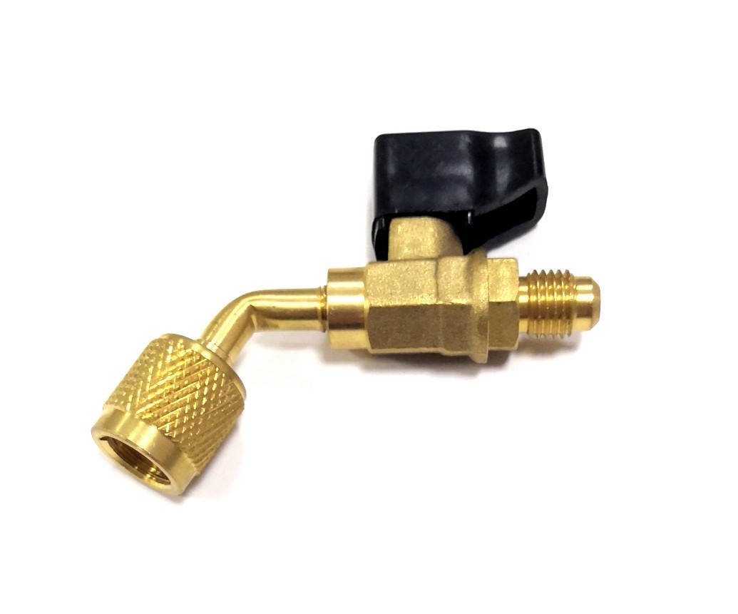 

Кран для шлангів 1/4"х 1/4"SAE Value CV 06 кутовий, Золотистый