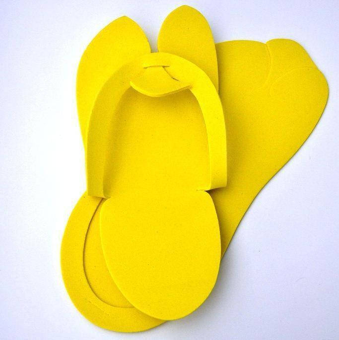 

Одноразовые тапочки для педикюра, цвета в ассортименте, Разные цвета